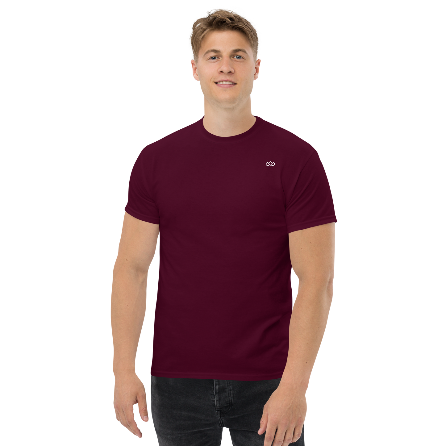 KING OF CHANGE ORIGINAL T-SHIRT MAROON MAN 1