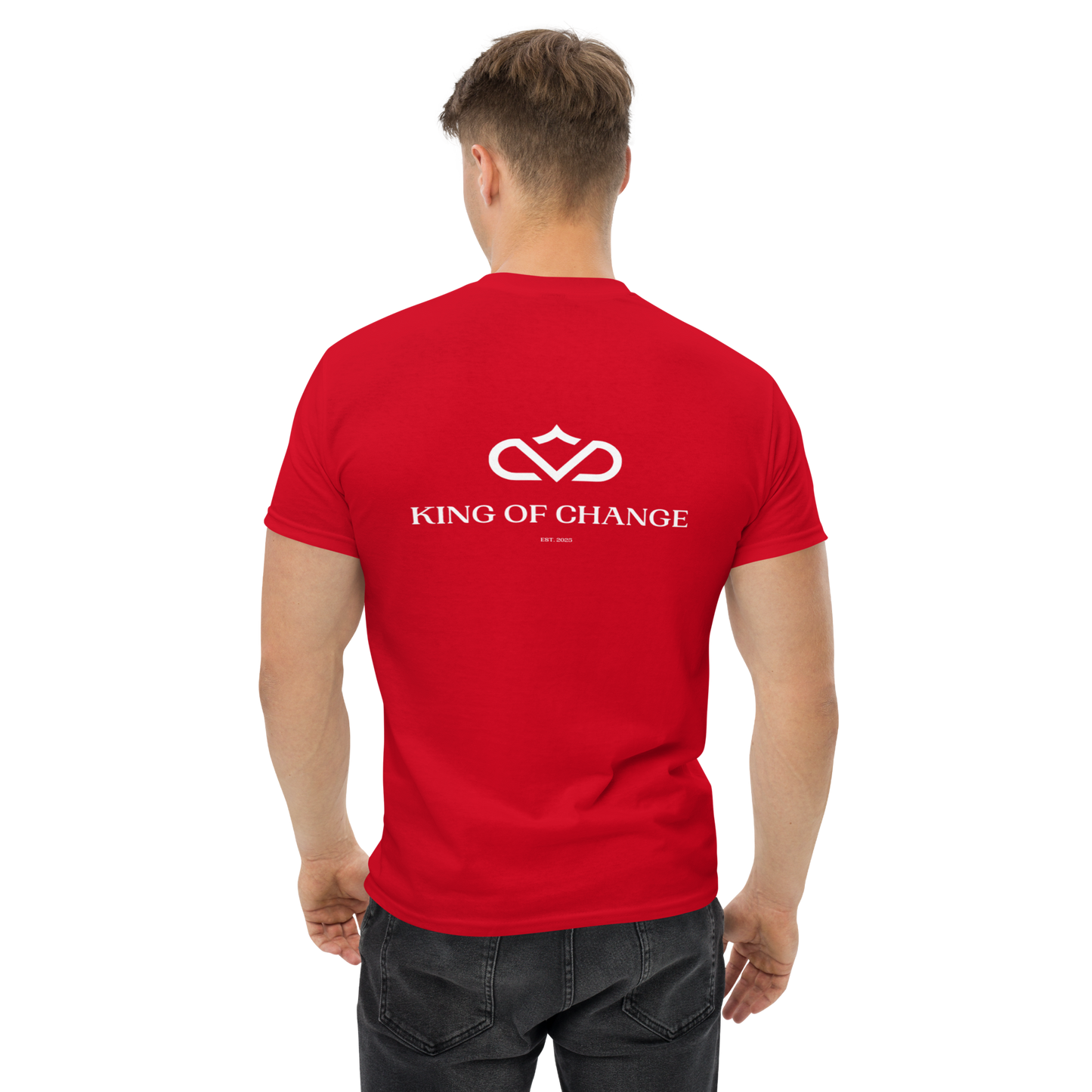 KING OF CHANGE ORIGINAL T-SHIRT RED MAN 2