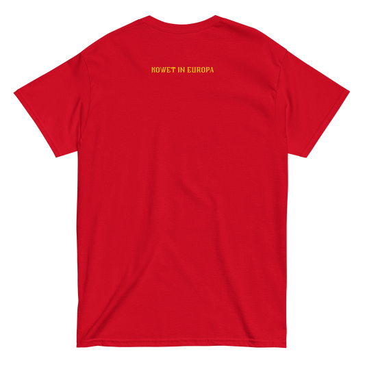 KOWET IN EUROPA T-SHIRT RED