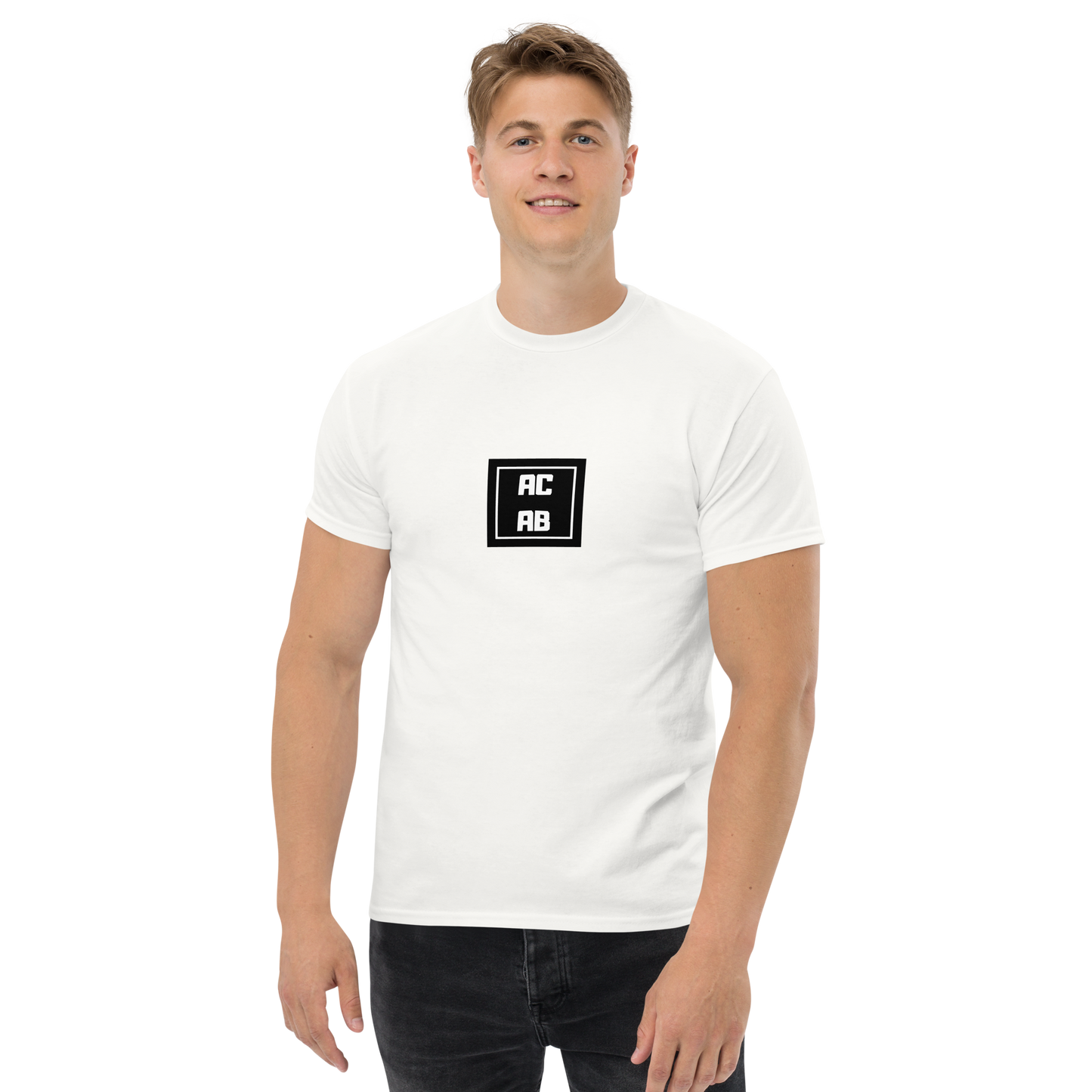 KING OF CHANGE ORIGINAL ACAB T-SHIRT WHITE MAN 1