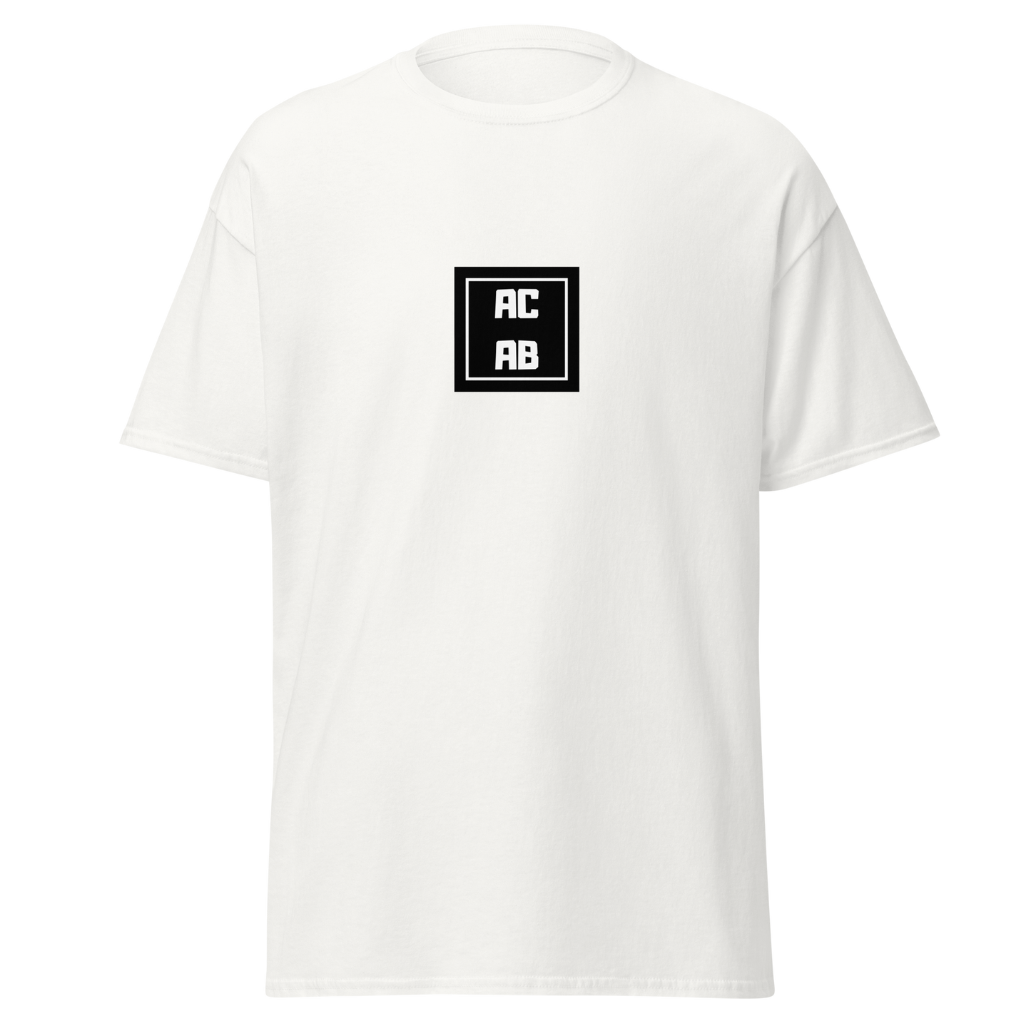 KING OF CHANGE ORIGINAL ACAB T-SHIRT WHITE FRONT 2