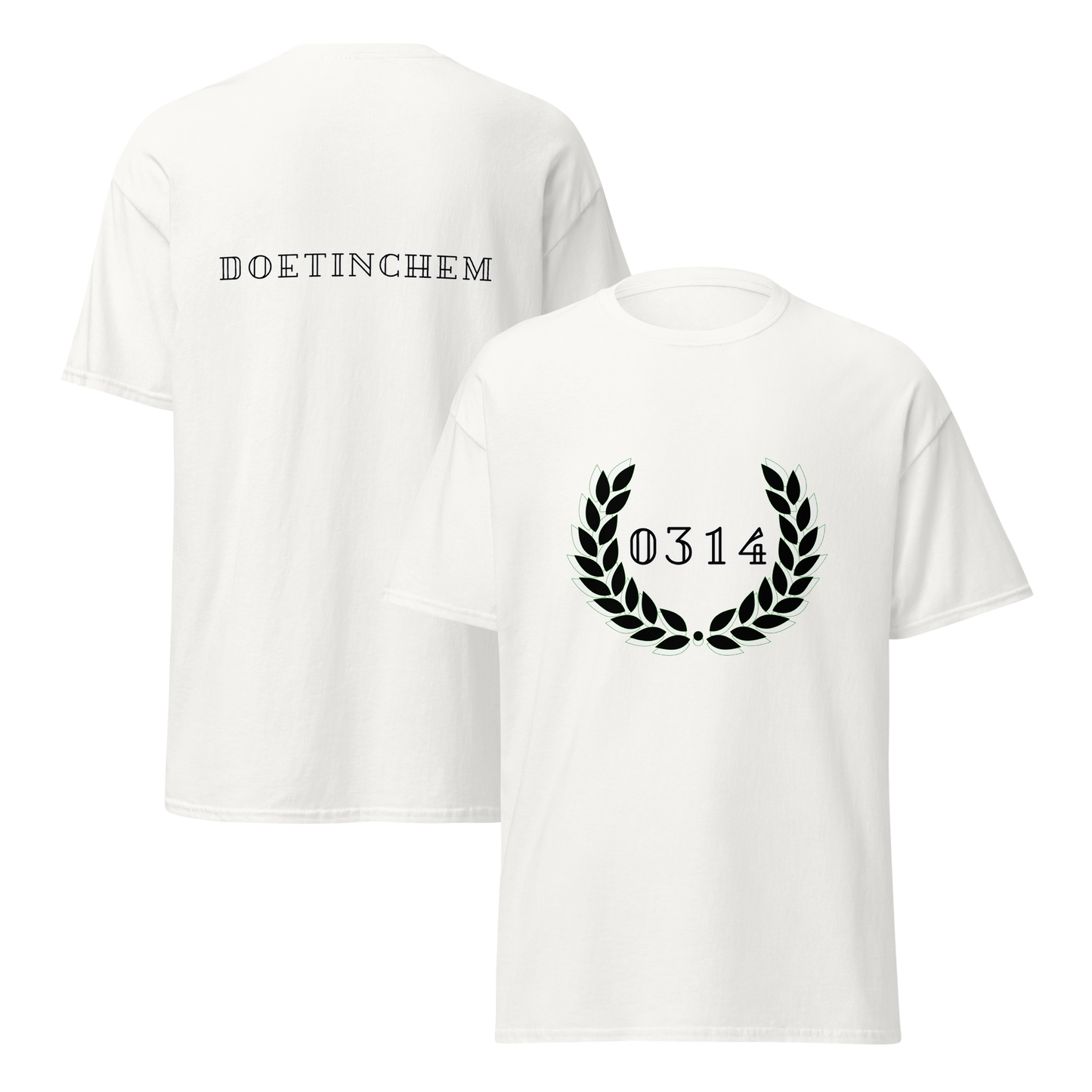 DOETINCHEM T-SHIRT 0314 WHITE