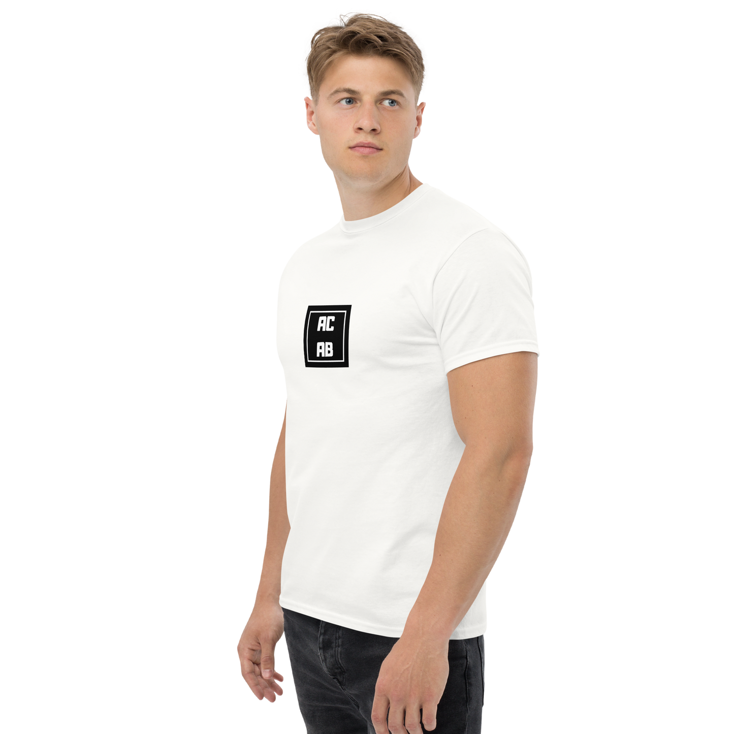 KING OF CHANGE ORIGINAL ACAB T-SHIRT WHITE MAN 3
