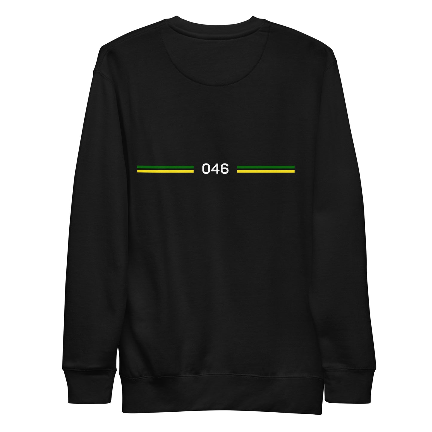 SITTARD LEGACY SWEATER BLACK MOCK UP BACK