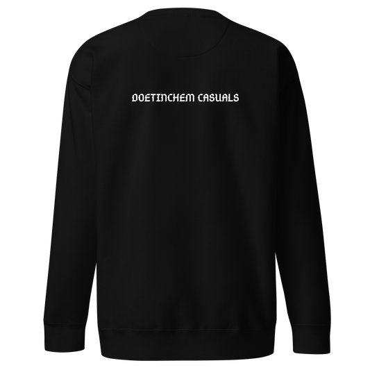 DOETINCHEM CASUALS SWEATER BLACK BACK