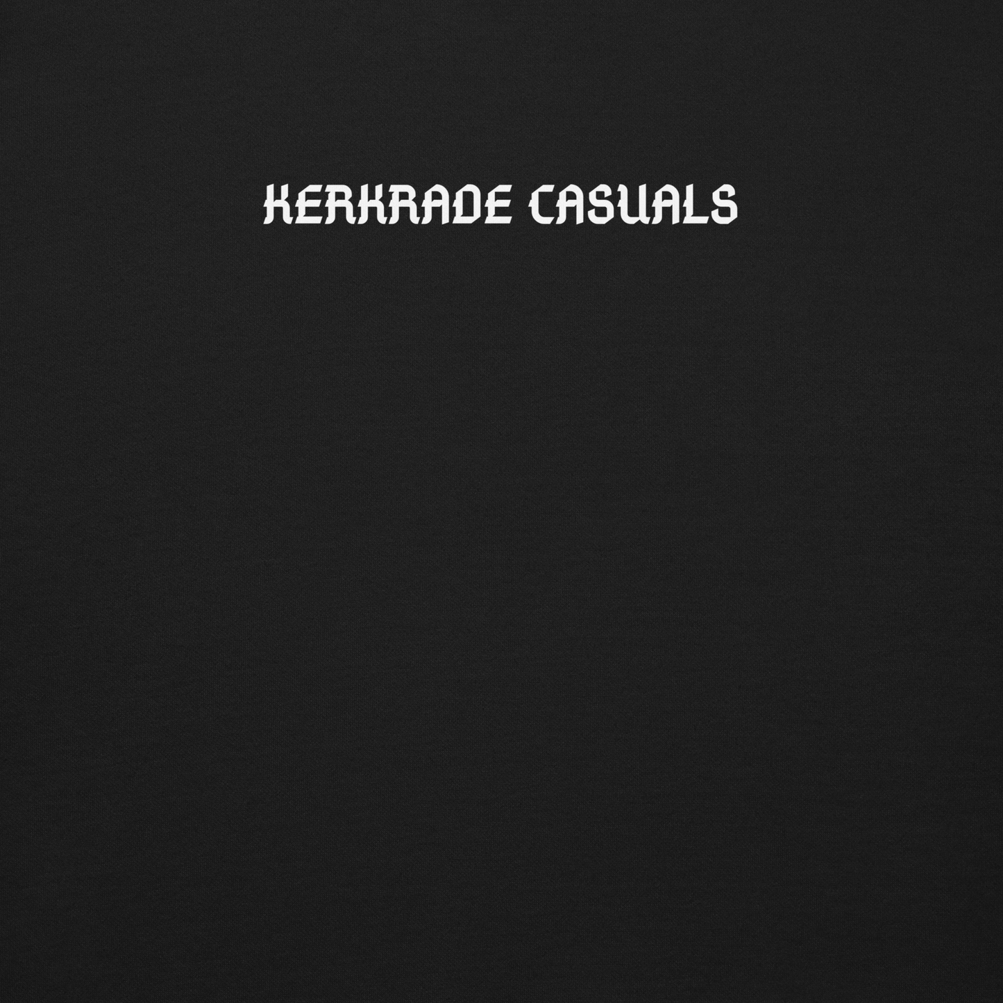 KERKRADE CASUALS SWEATER BLACK CLOSE UP 1