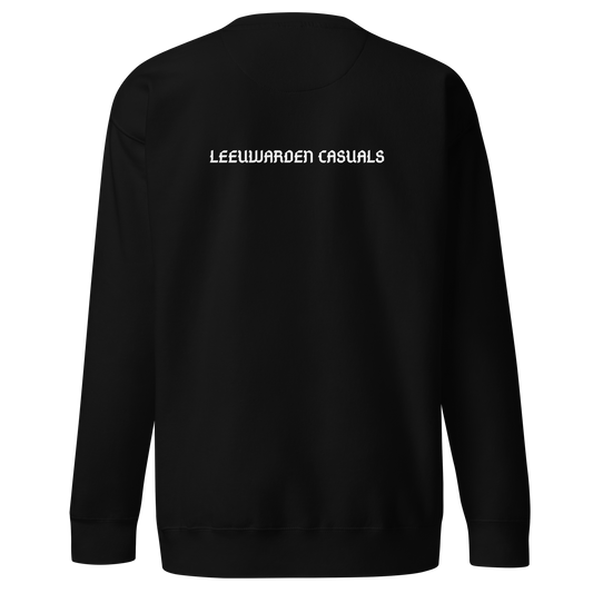 LEEUWARDEN CASUALS SWEATER BLACK BACK