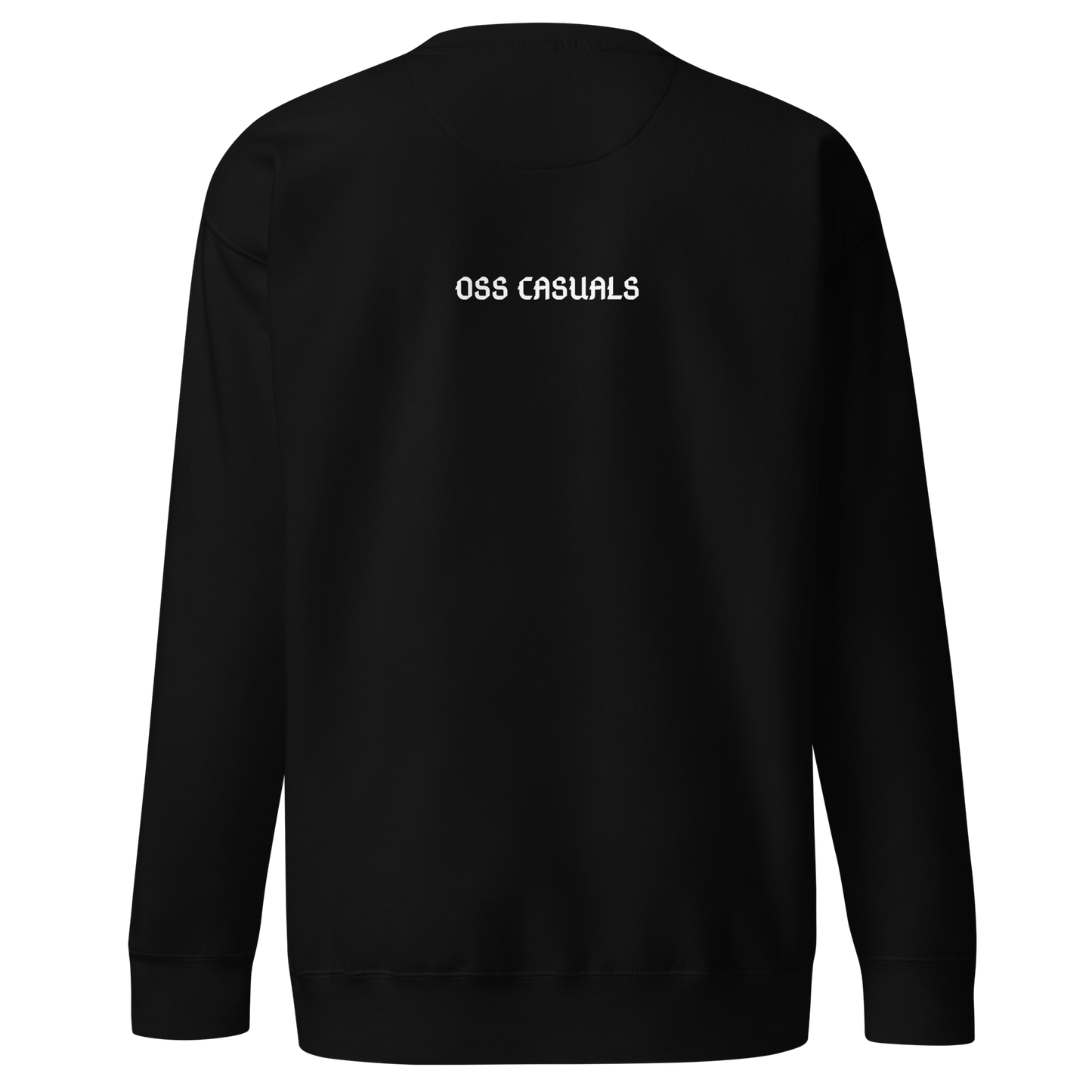 OSS CASUALS SWEATER BLACK BACK