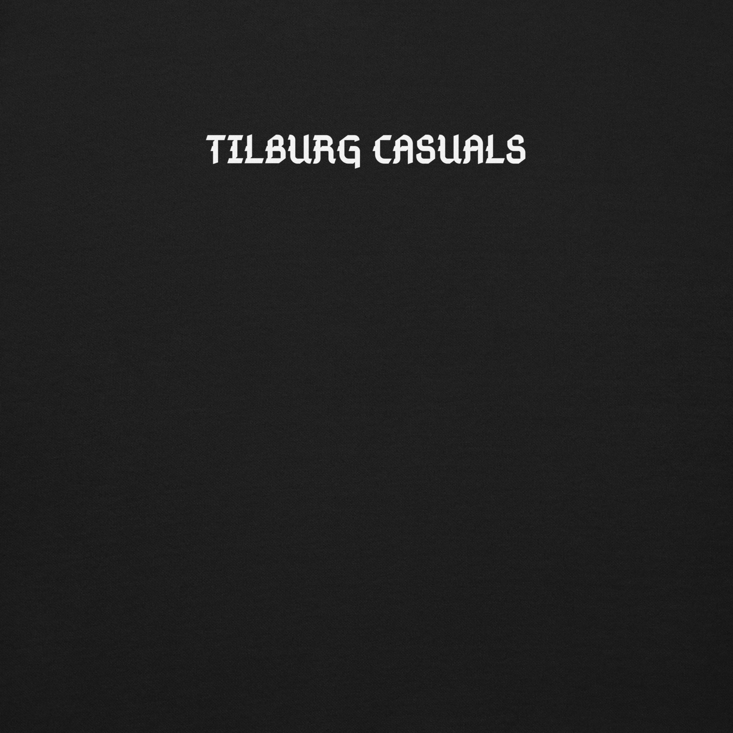 TILBURG CASUALS SWEATER BLACK CLOSE UP 1