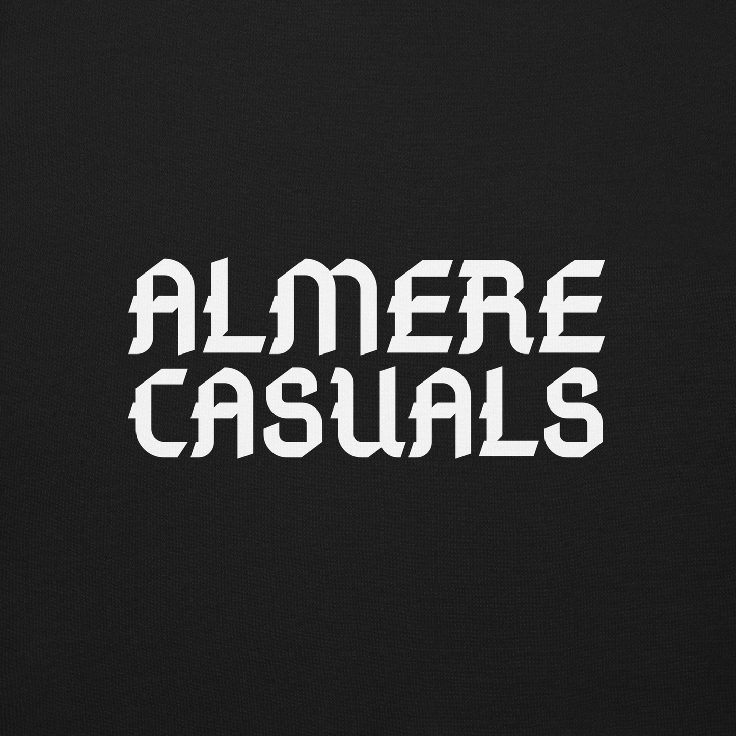 ALMERE CASUALS SWEATER BLACK CLOSE UP 2