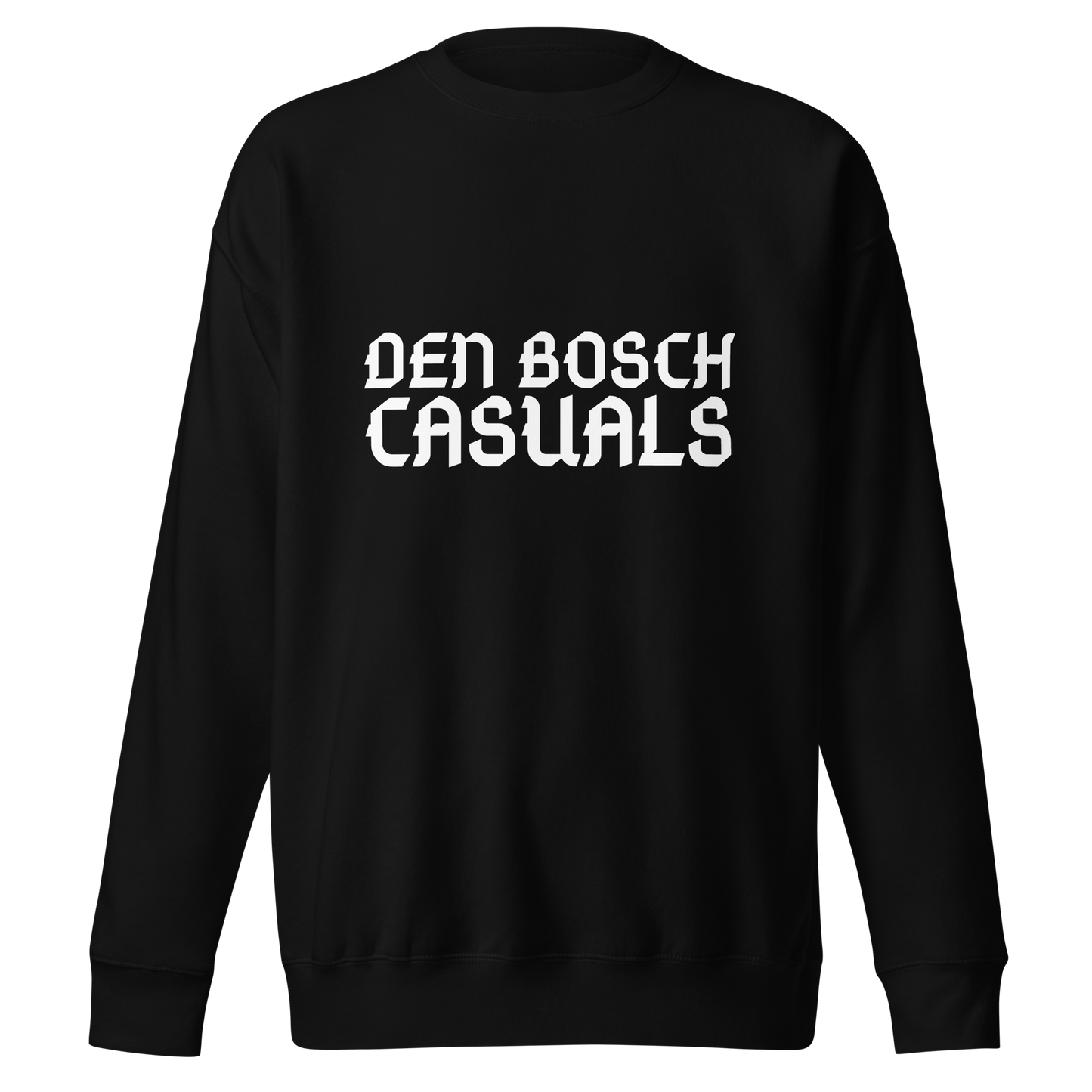 DEN BOSCH CASUALS SWEATER BLACK FRONT