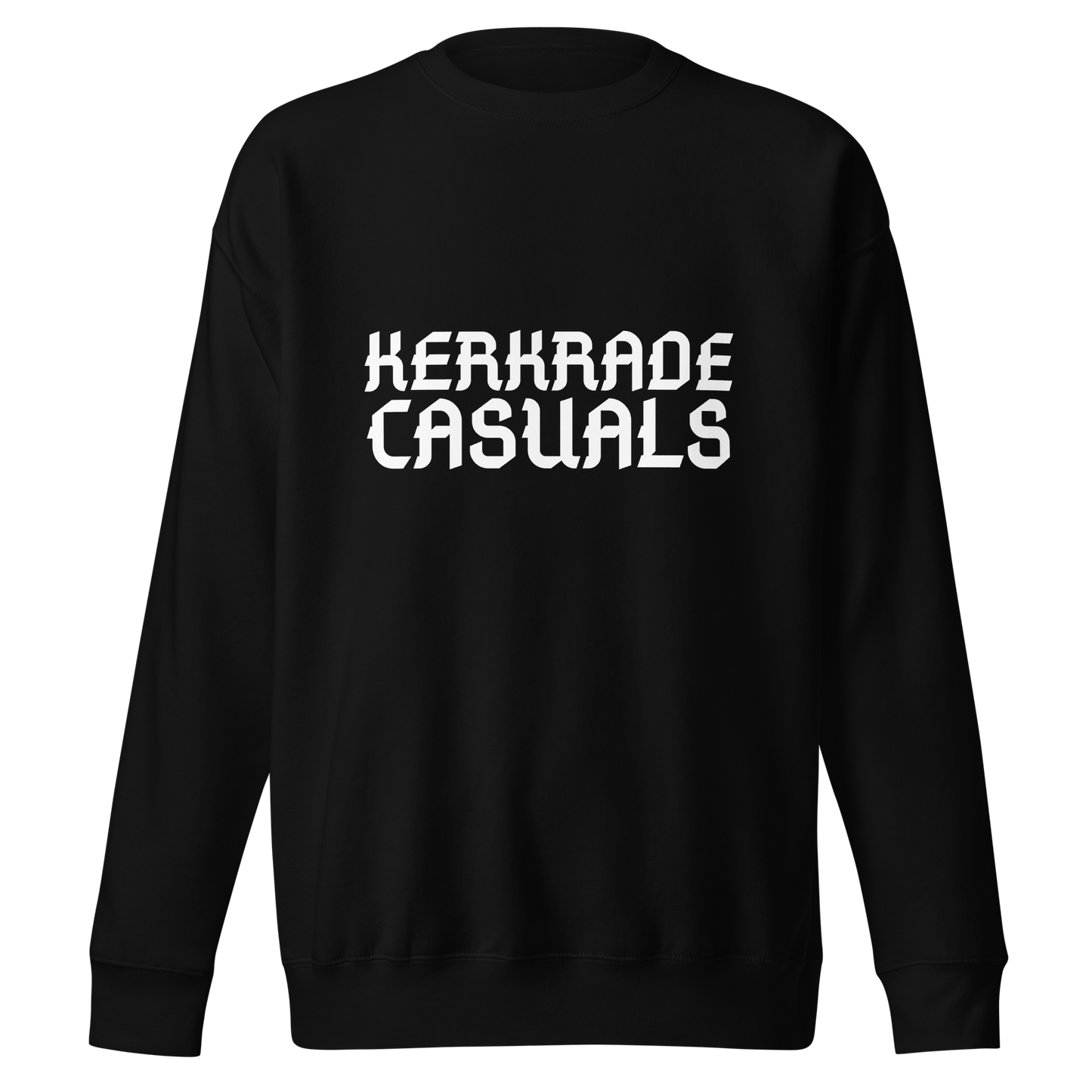 KERKRADE CASUALS SWEATER BLACK FRONT