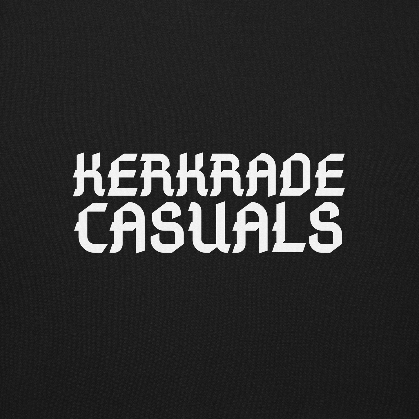 KERKRADE CASUALS SWEATER BLACK CLOSE UP 2