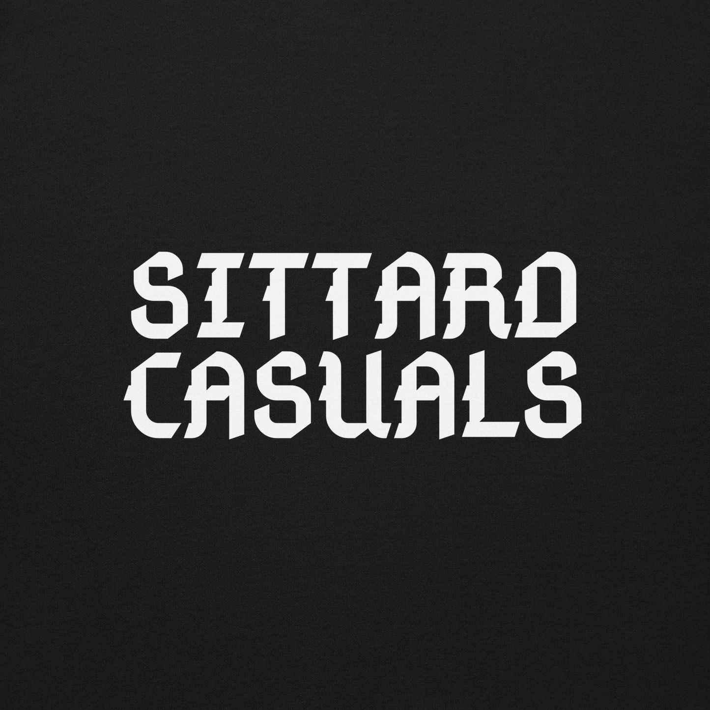 SITTARD CASUALS SWEATER BLACK CLOSE UP 2