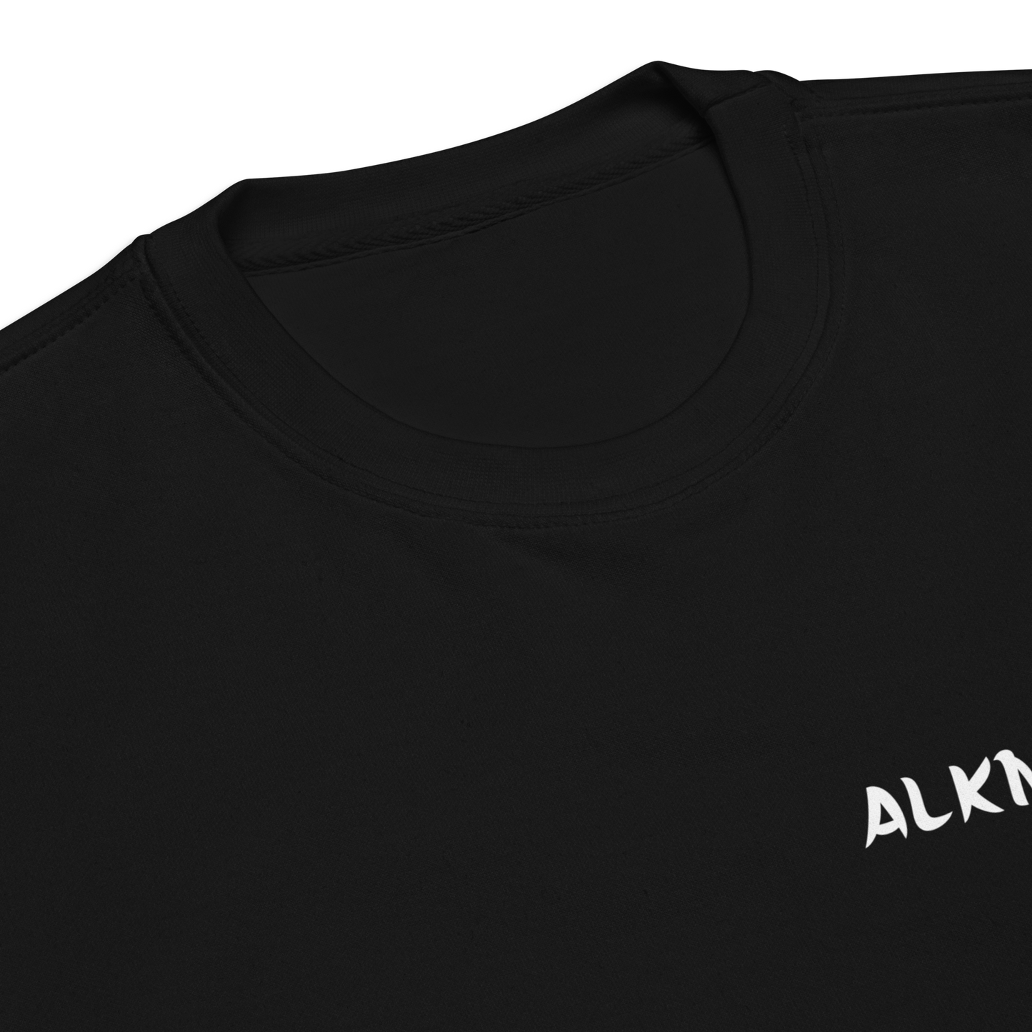 ALKMAAR LEGACY SWEATER BLACK CLOSE UP