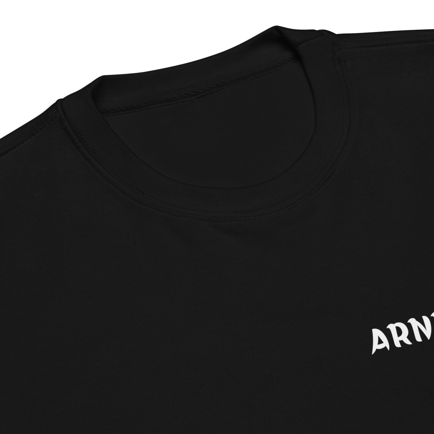 ARNHEM LEGACY SWEATER BLACK CLOSE UP