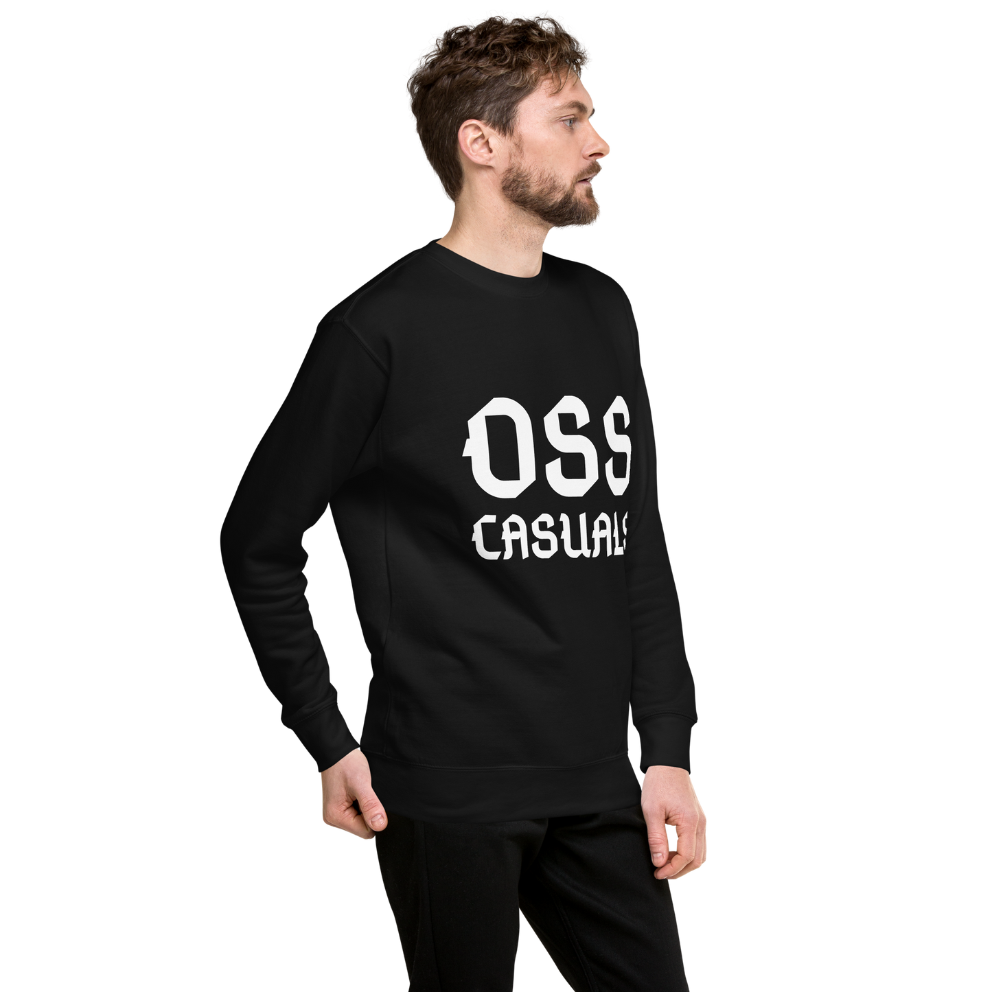 OSS CASUALS SWEATER BLACK MAN 4