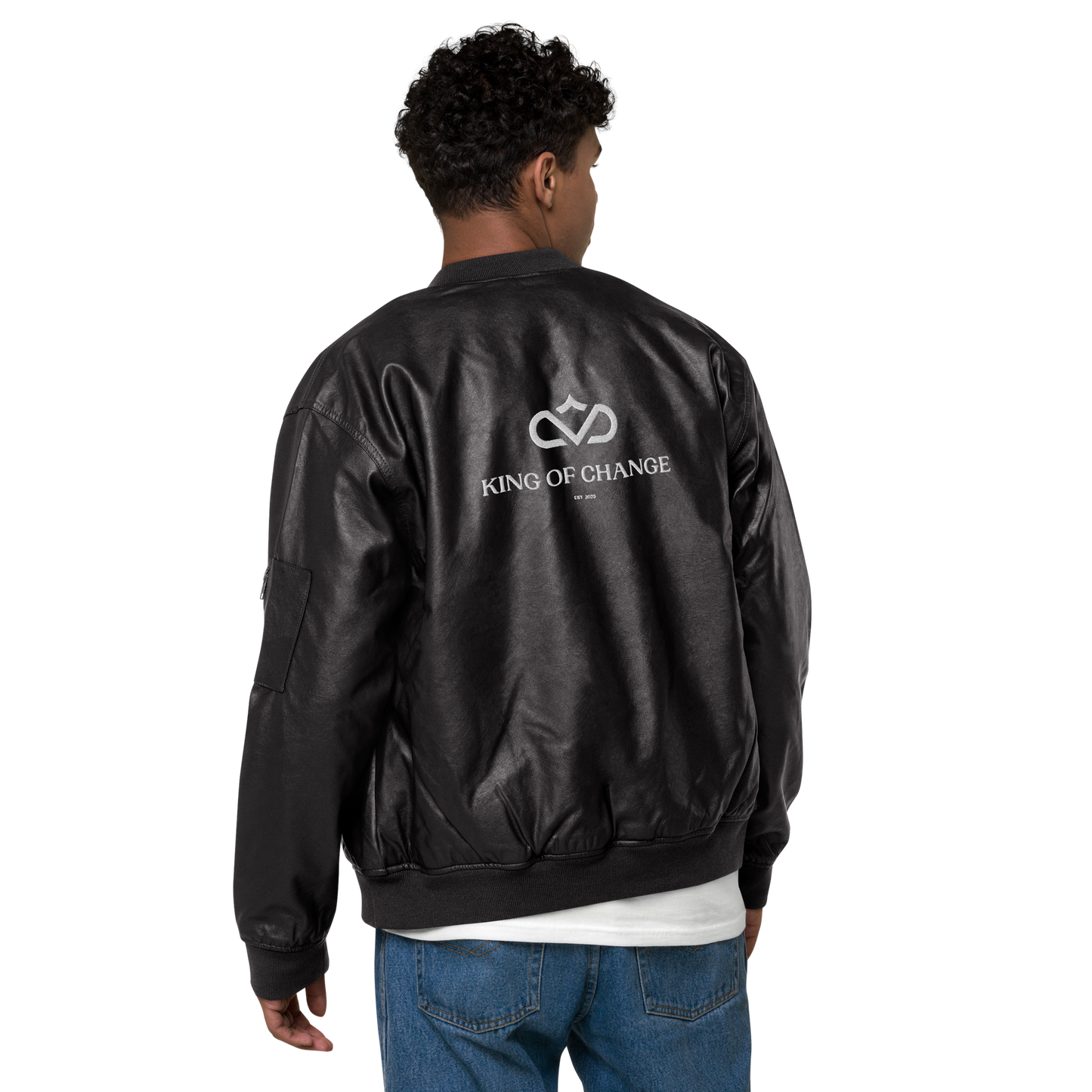 KING OF CHANGE ORIGINAL BOMBERJACK MOCK UP MAN 2