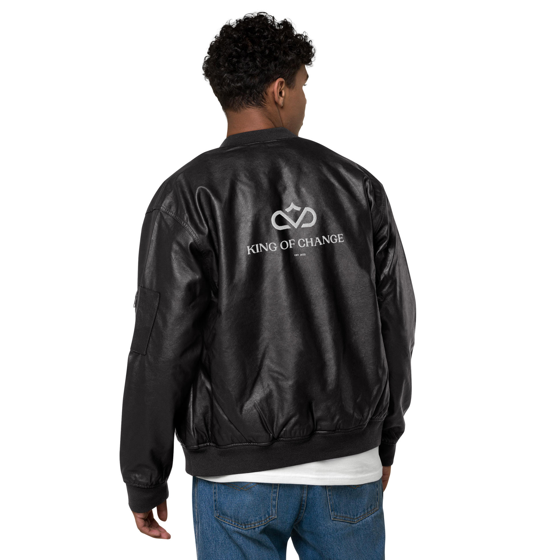 KING OF CHANGE ORIGINAL BOMBERJACK MOCK UP MAN 2