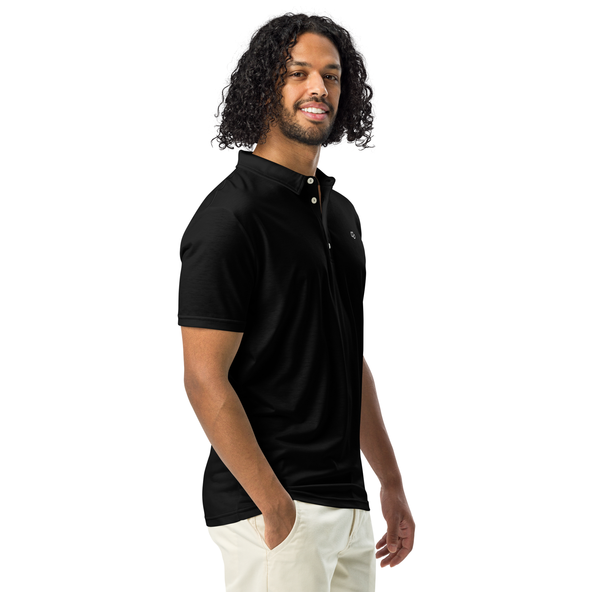 KING OF CHANGE ORIGINAL POLO BLACK MAN 4