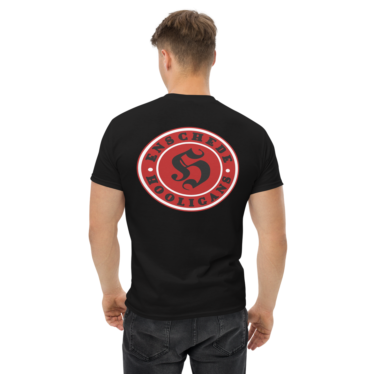 ENSCHEDE HOOLIGANS T-SHIRT BLACK
