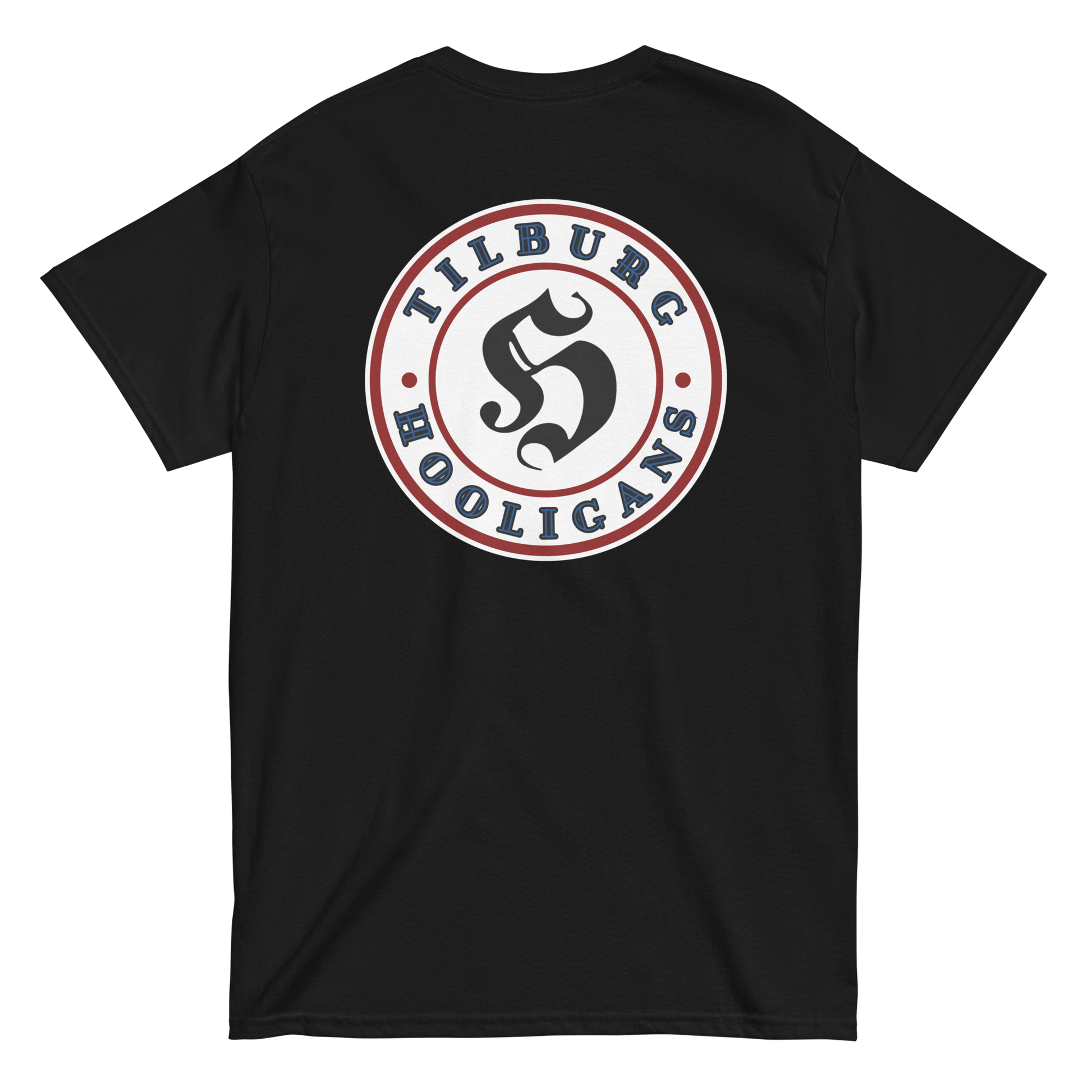 TILBURG HOOLIGANS T-SHIRT BLACK BACK 2