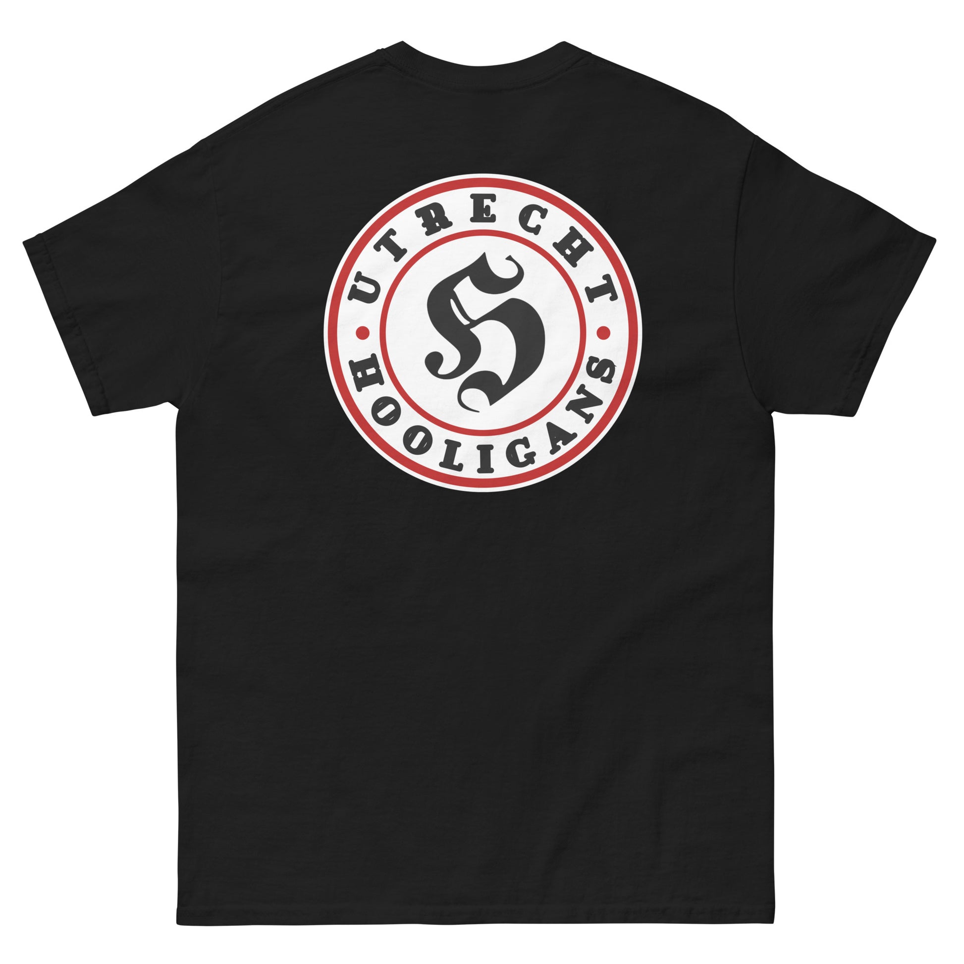 UTRECHT HOOLIGANS T-SHIRT BLACK BACK 1