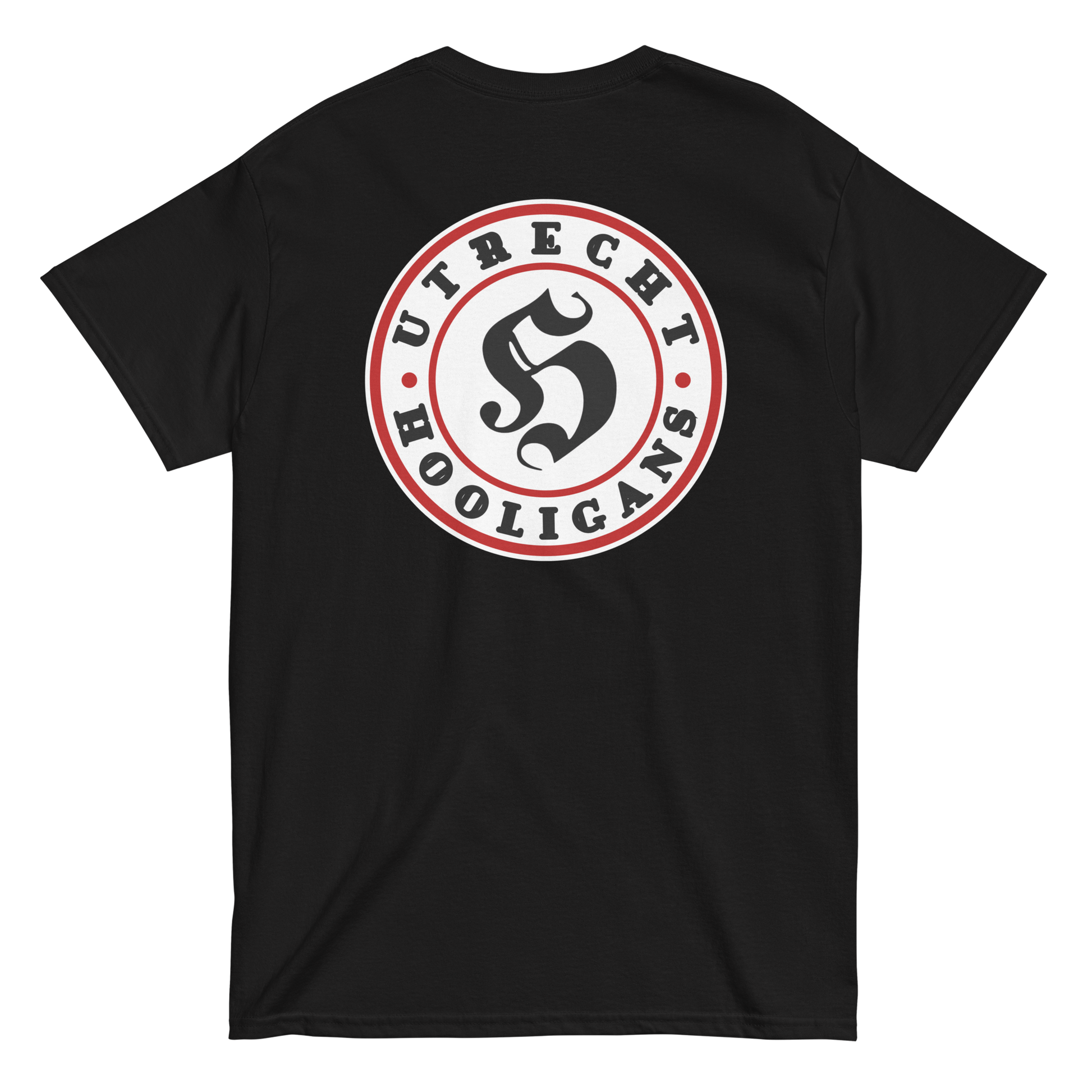 UTRECHT HOOLIGANS T-SHIRT BLACK BACK 2