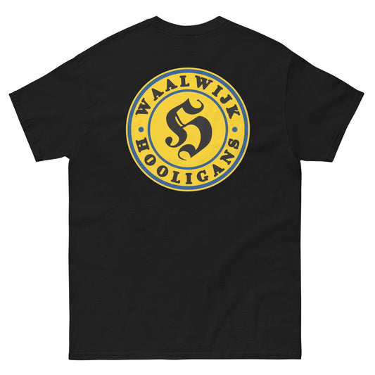 WAALWIJK HOOLIGANS T-SHIRT BLACK BACK 1