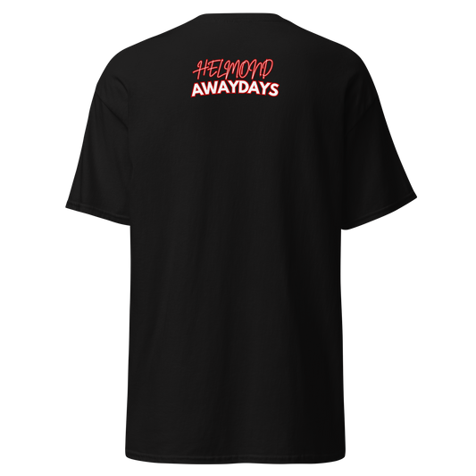 HELMOND AWAYDAYS T-SHIRT BLACK BACK 2