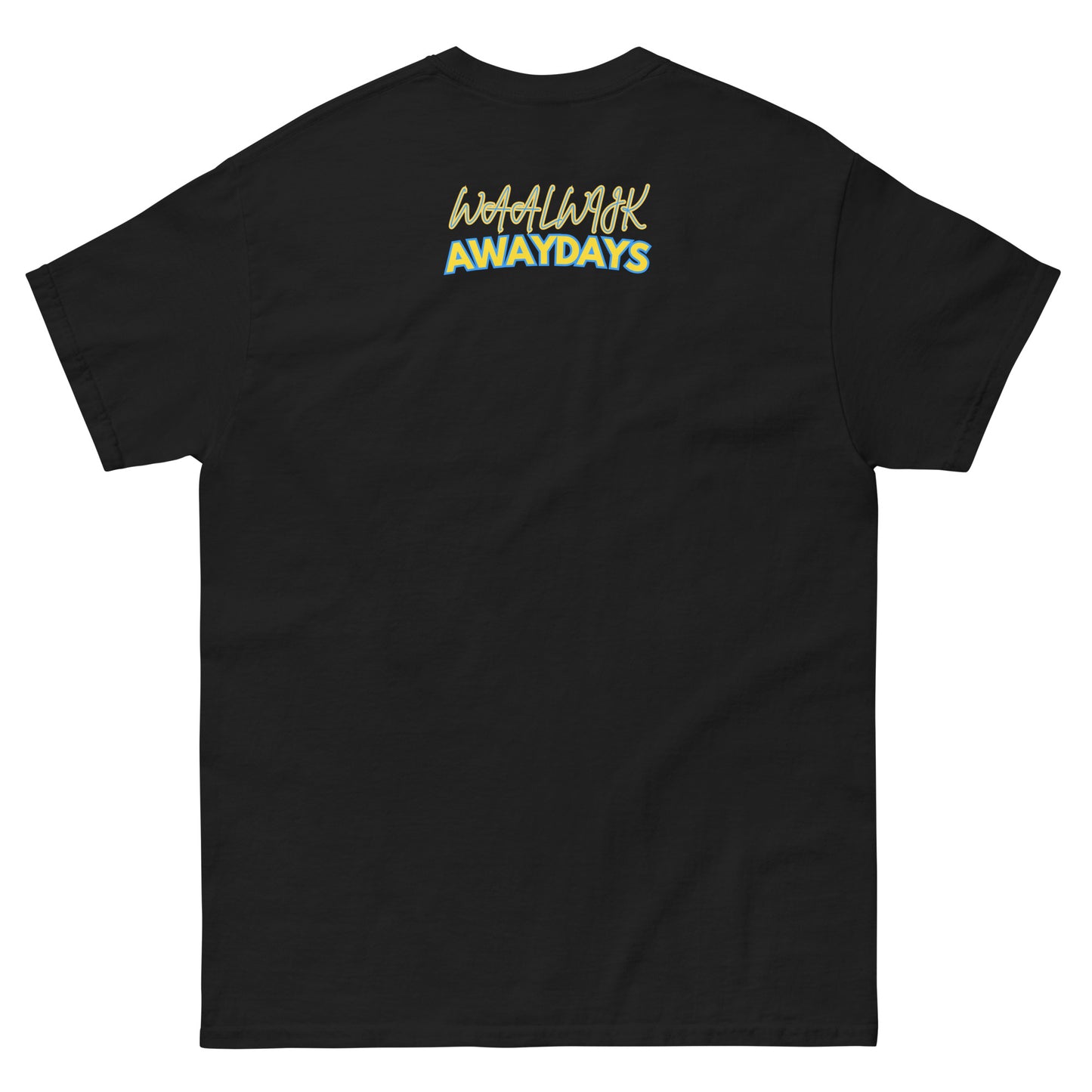 WAALWIJK AWAYDAYS T-SHIRT BLACK BACK 1