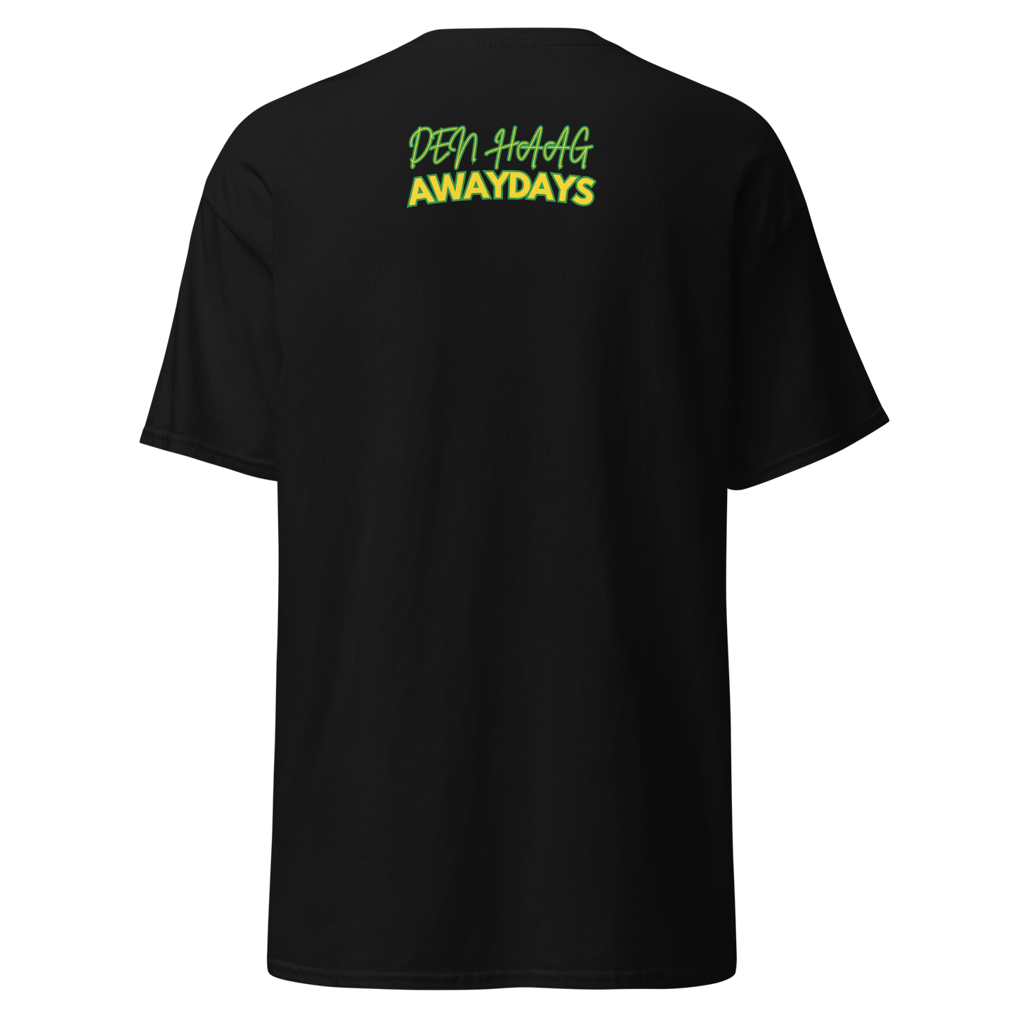 DEN HAAG AWAYDAYS T-SHIRT BLACK BACK 2