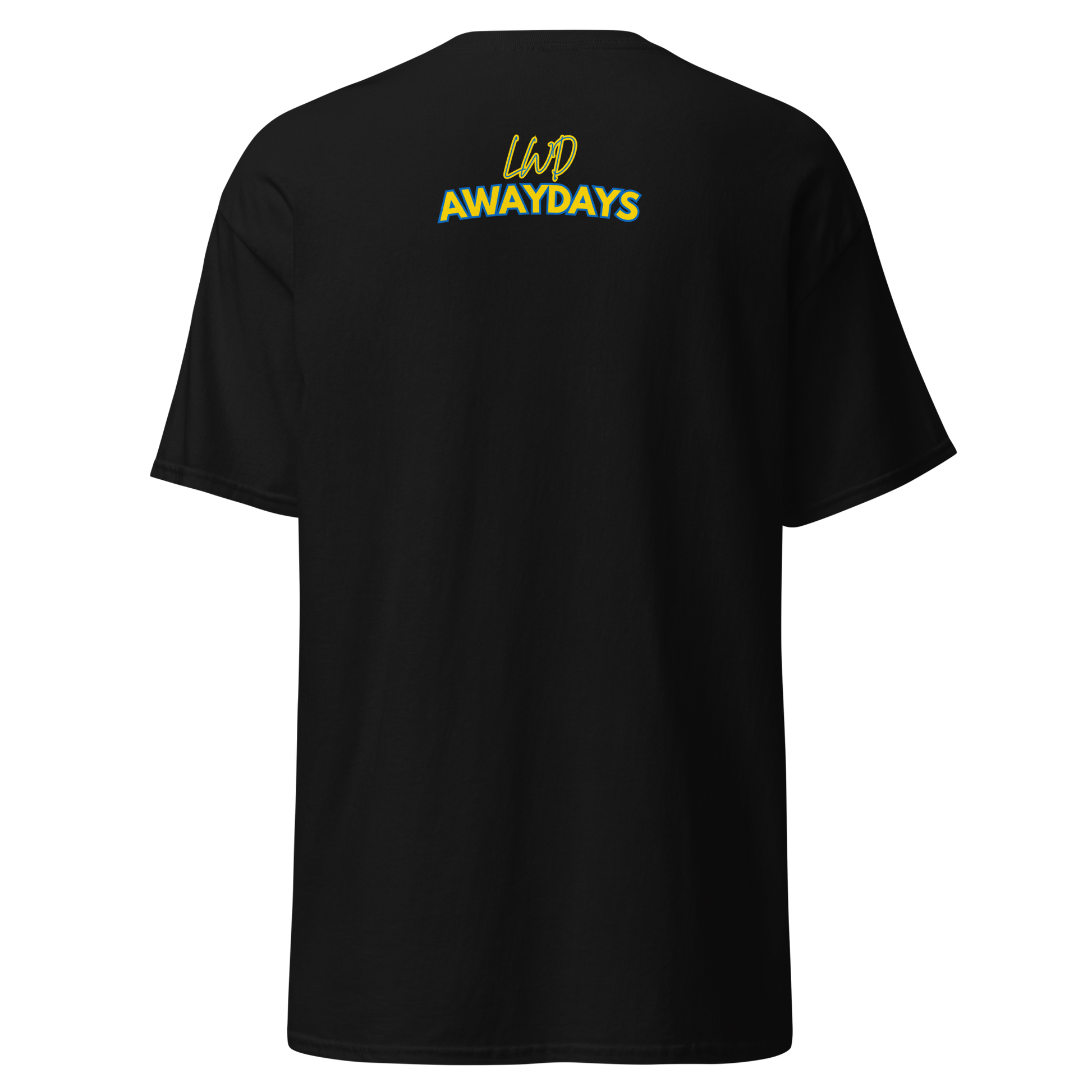 LWD AWAYDAYS T-SHIRT BLACK BACK 2