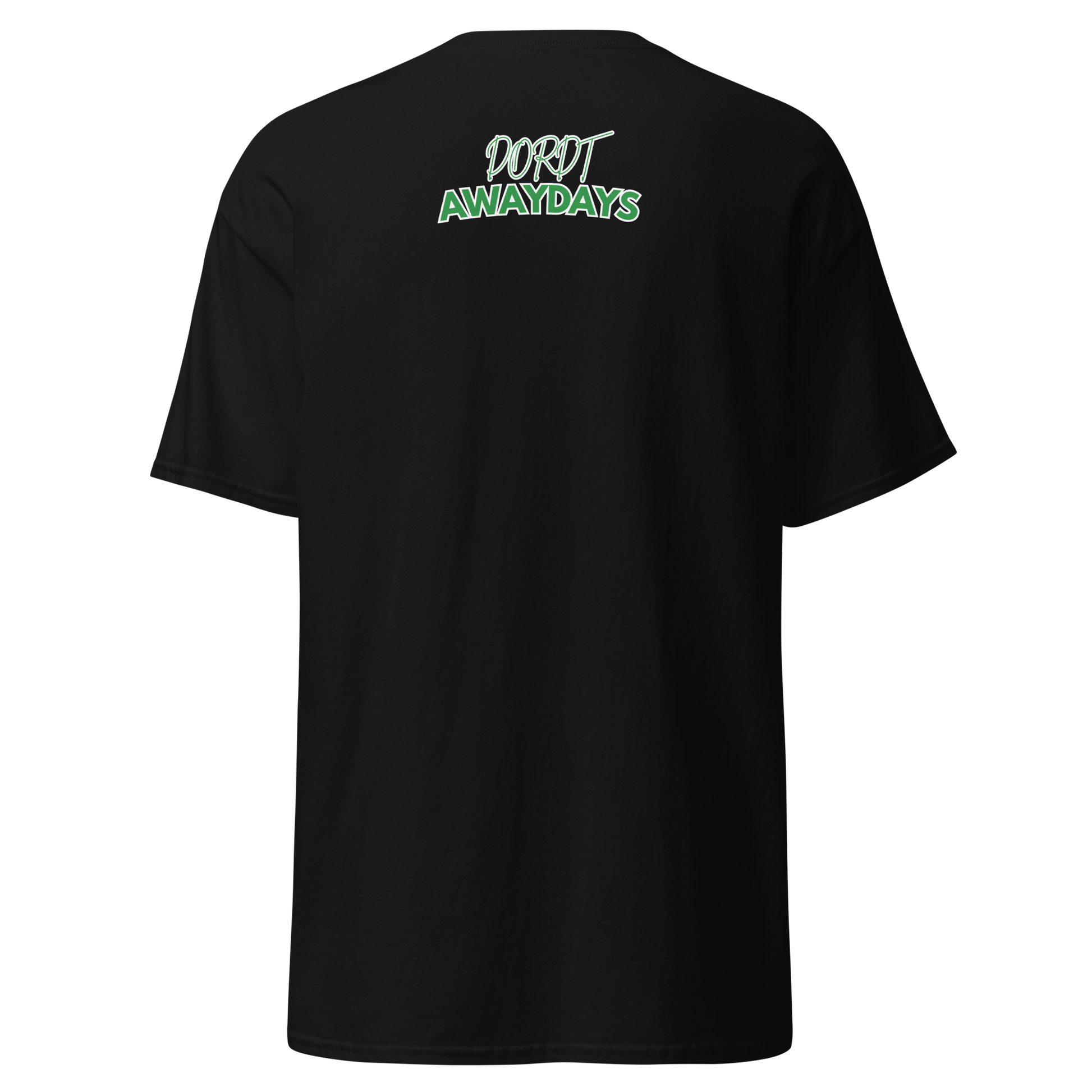 DORDT AWAYDAYS T-SHIRT BLACK BACK 2