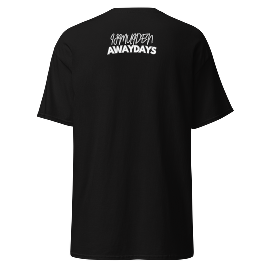 IJMUIDEN AWAYDAYS T-SHIRT BLACK BACK 2