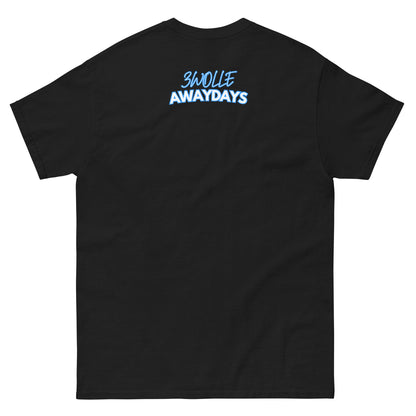 ZWOLLE AWAYDAYS T-SHIRT BLACK BACK 1