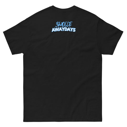 ZWOLLE AWAYDAYS T-SHIRT BLACK BACK 1