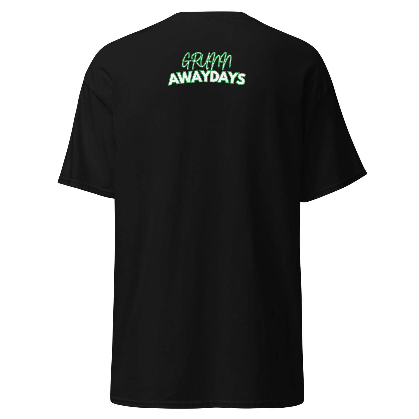 GRUNN AWAYDAYS T-SHIRT BLACK BACK 2