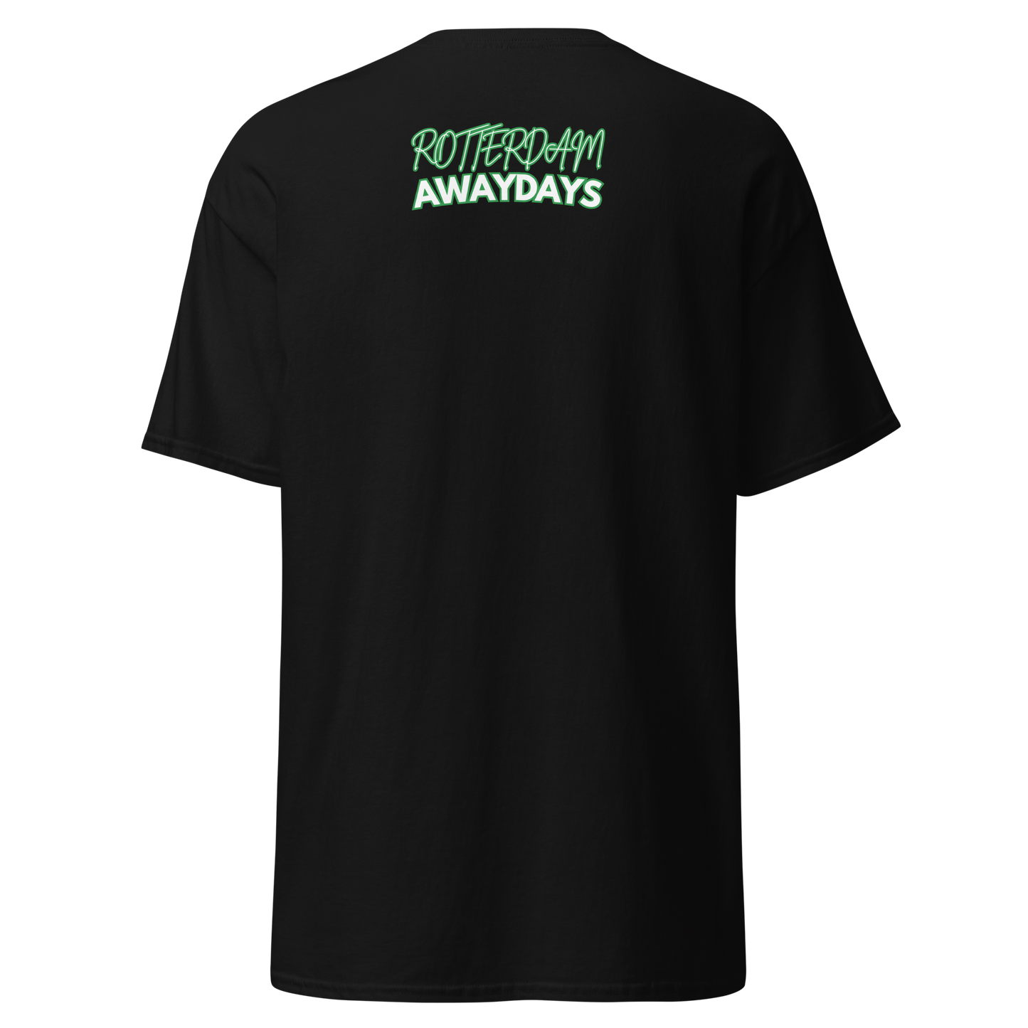 ROTTERDAM AWAYDAYS T-SHIRT BLACK BACK 2
