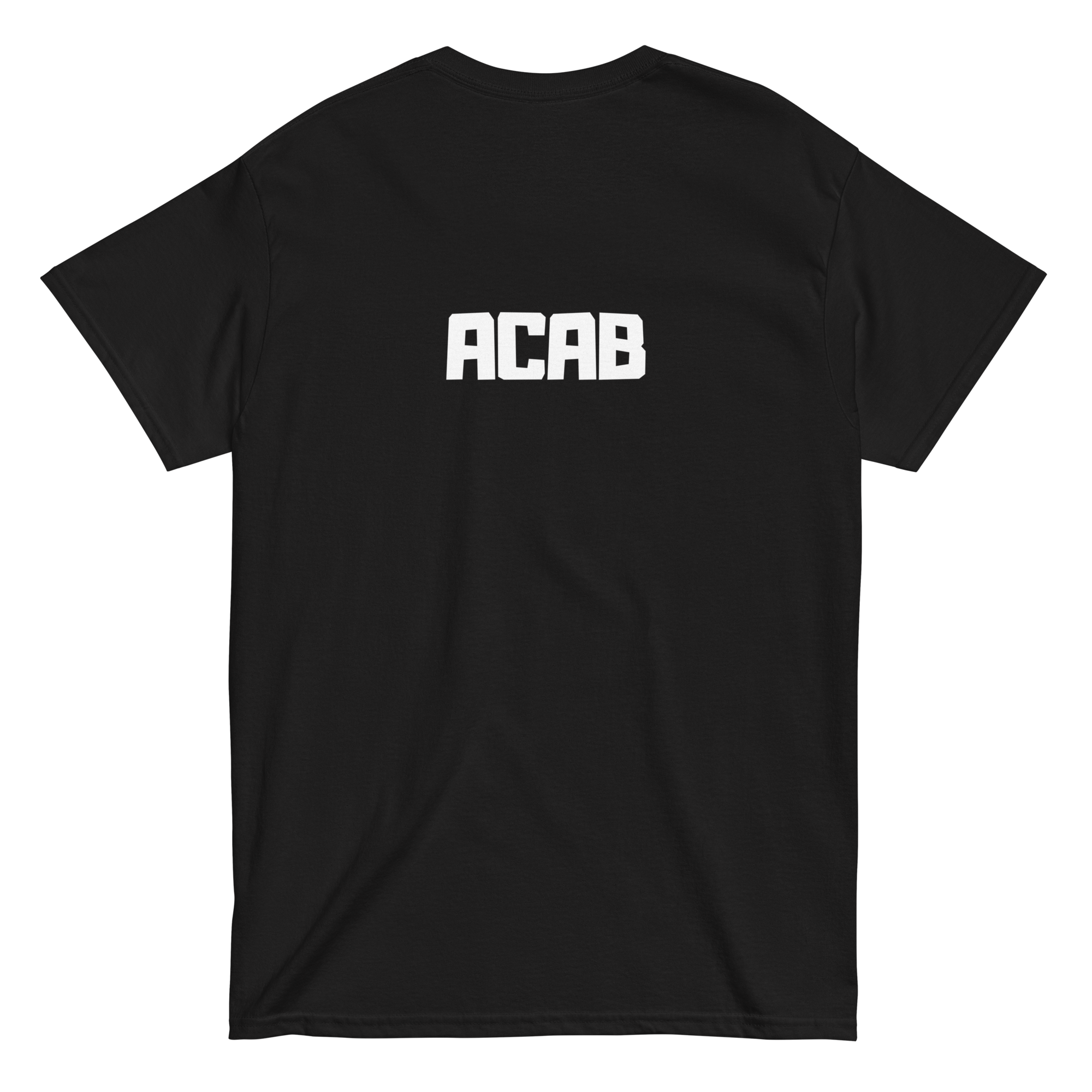 KING OF CHANGE ORIGINAL ACAB T-SHIRT BLACK BACK 1