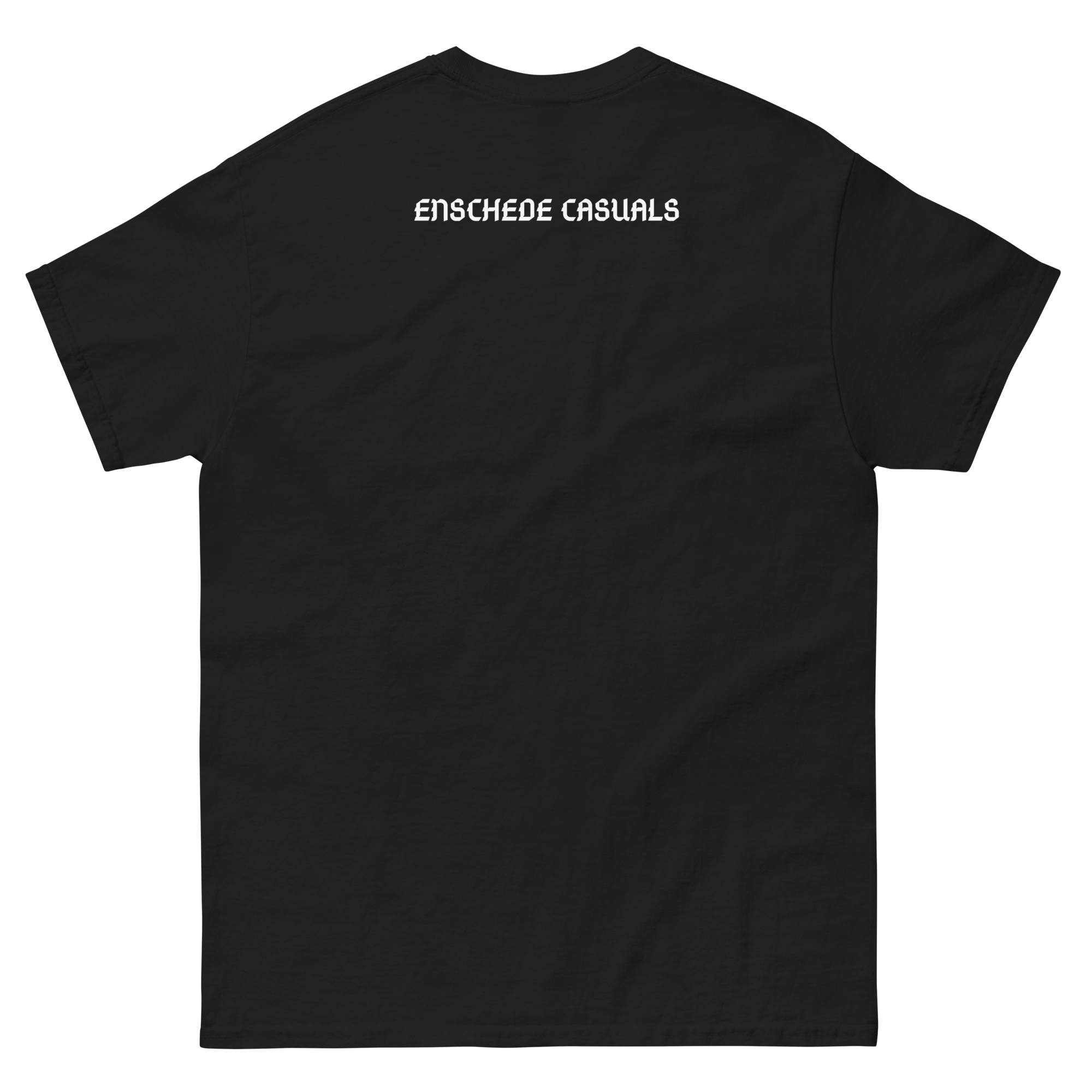 ENSCHEDE CASUALS T-SHIRT BLACK BACK