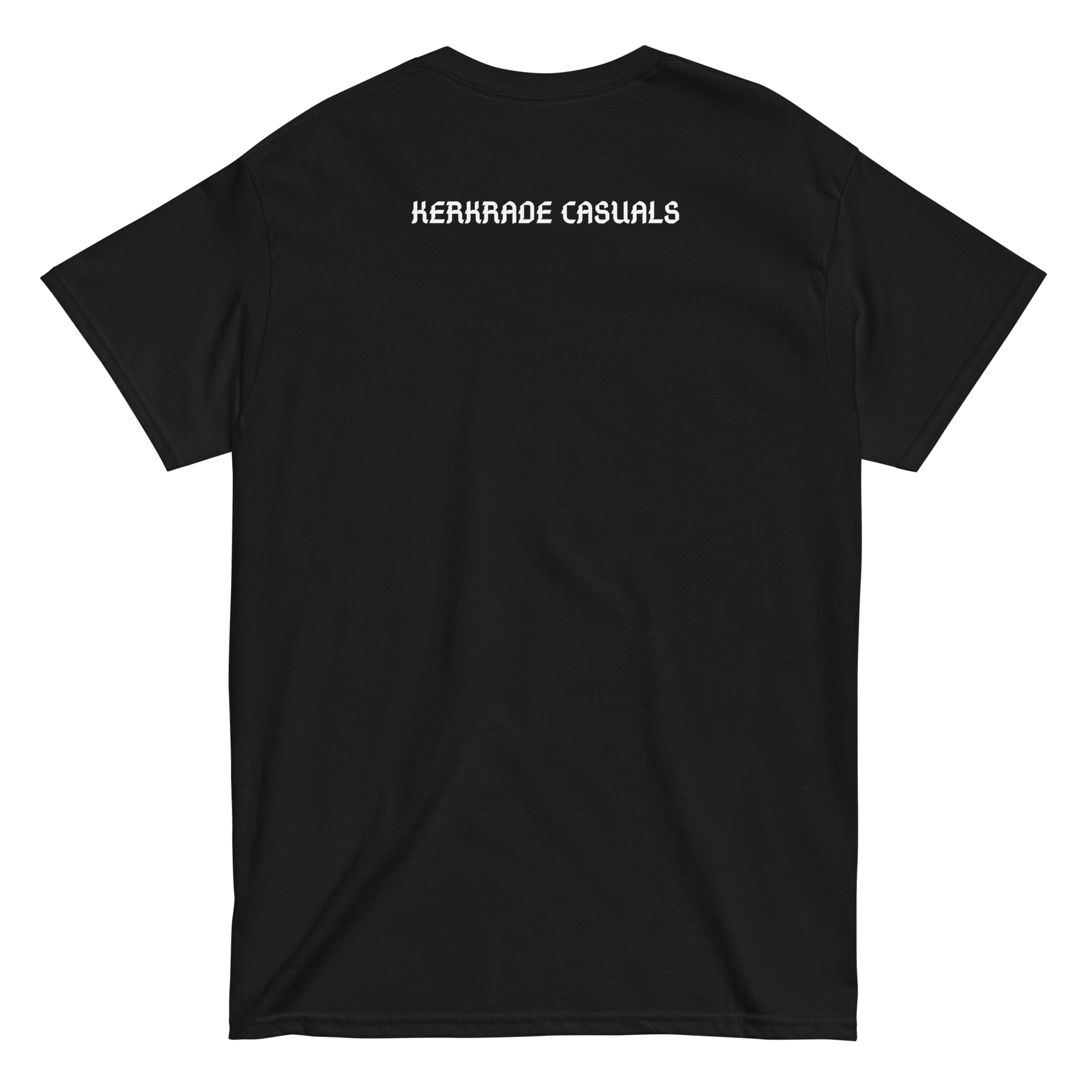 KERKRADE CASUALS T-SHIRT BLACK BACK
