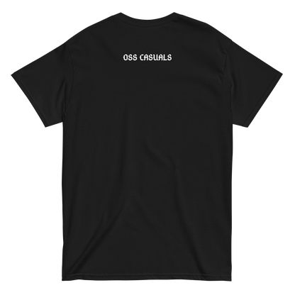OSS CASUALS T-SHIRT BLACK BACK