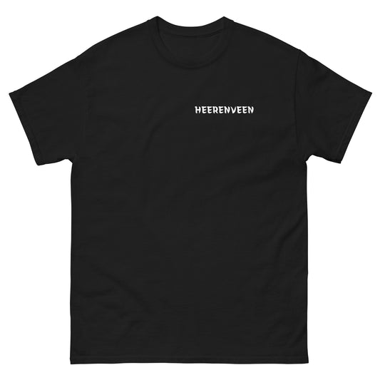 HEERENVEEN LEGACY T-SHIRT BLACK FRONT