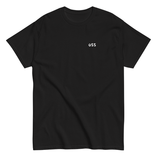 OSS LEGACY T-SHIRT BLACK FRONT 2