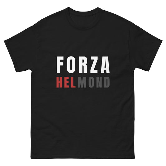 FORZA HELMOND T-SHIRT BLACK FRONT