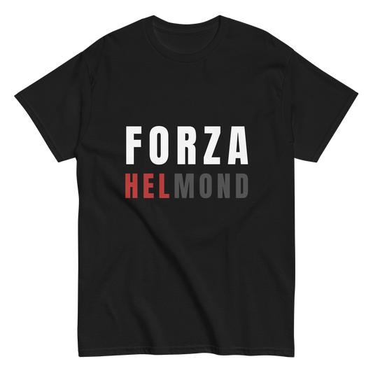 FORZA HELMOND T-SHIRT BLACK FRONT 2