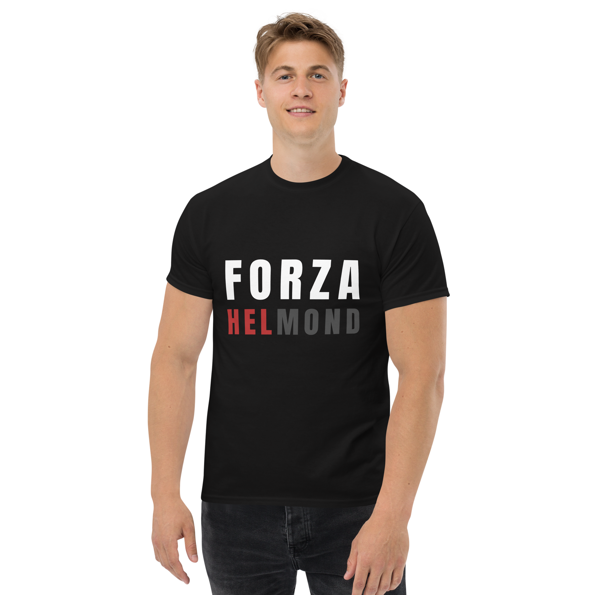 FORZA HELMOND T-SHIRT BLACK MAN 1