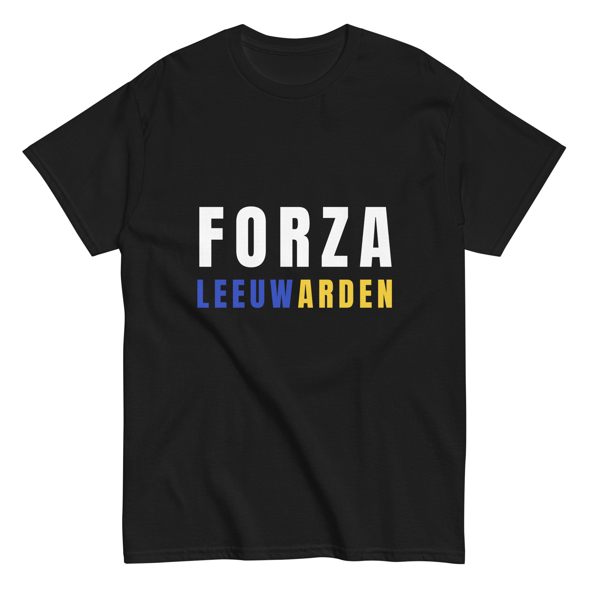 FORZA LEEUWARDEN T-SHIRT BLACK FRONT 2