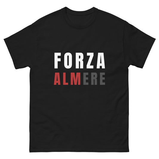 FORZA ALMERE T-SHIRT BLACK FRONT 1